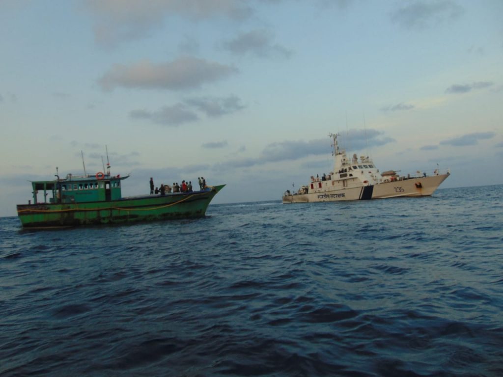 Coast Guard rescues fishing vessel off Karwar