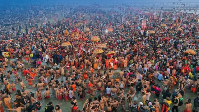 Third ‘Amrit Snan’ takes place at Maha Kumbh