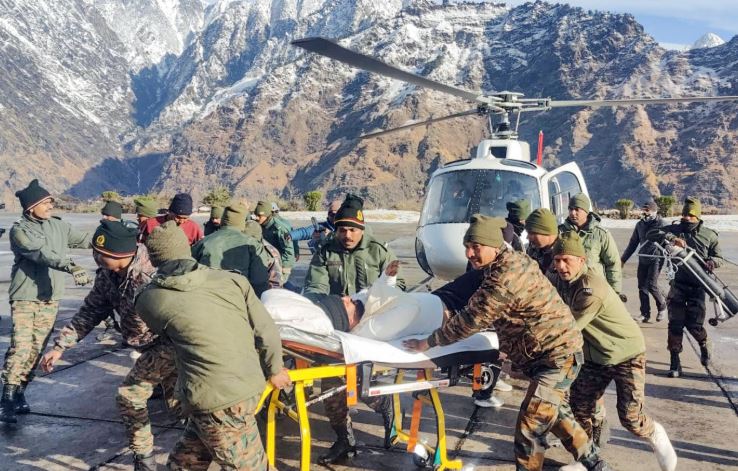 Indian Army concludes rescue ops at avalanche site near Badrinath