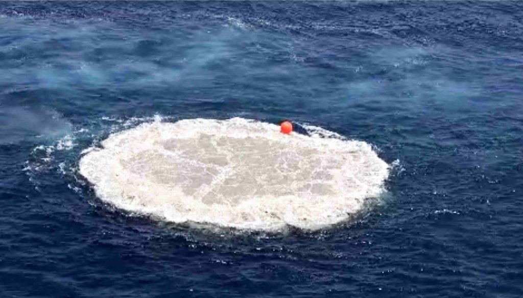 Navy tests advanced mine made by DRDO