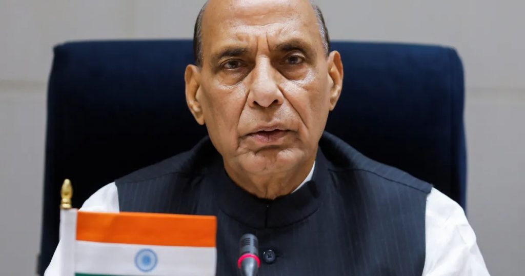 US defence minister dials Rajnath Singh