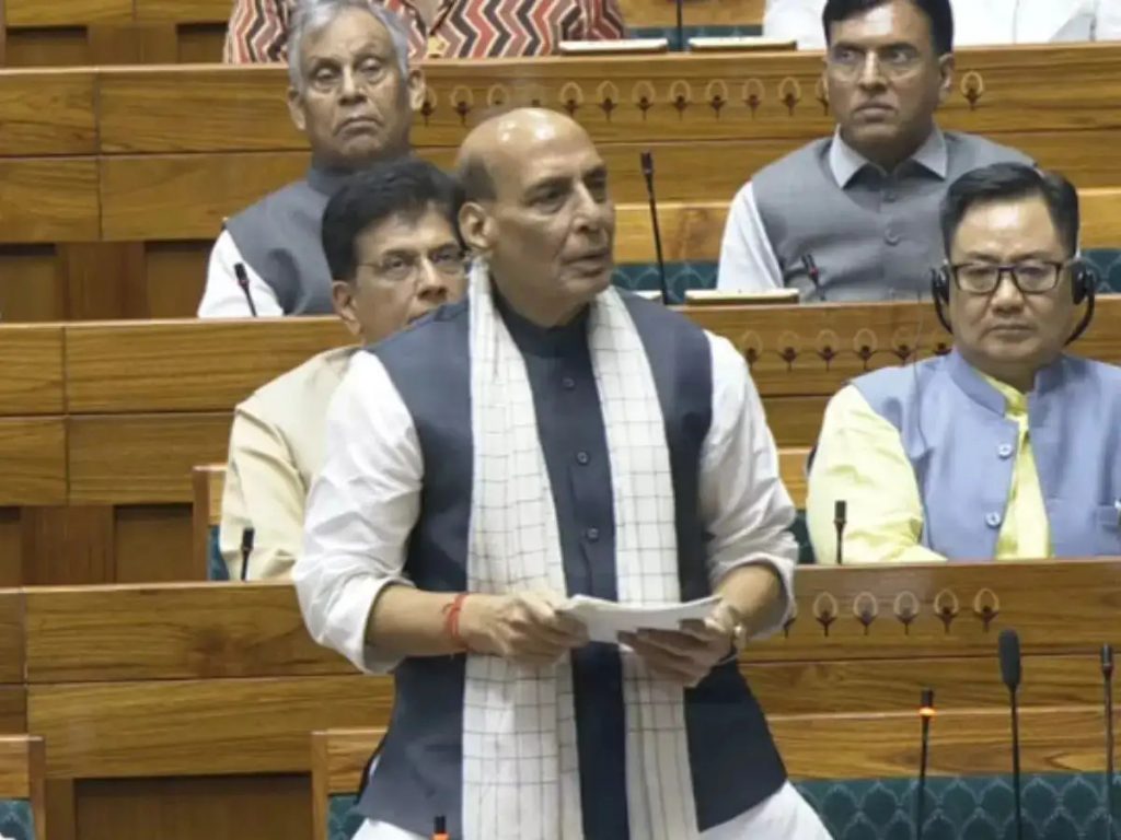 India will respond firmly to any act of terror from Pakistan : Rajnath