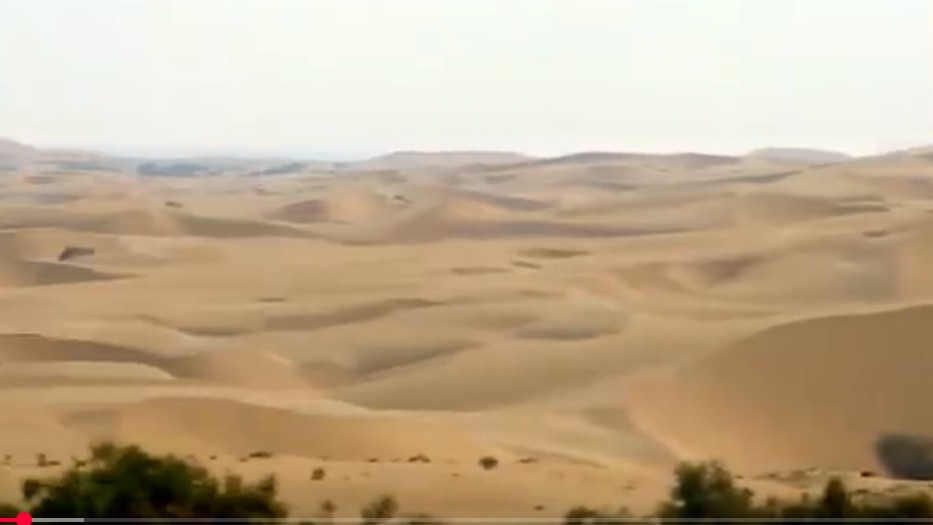 Moving Sand Dune and Brave Hearts