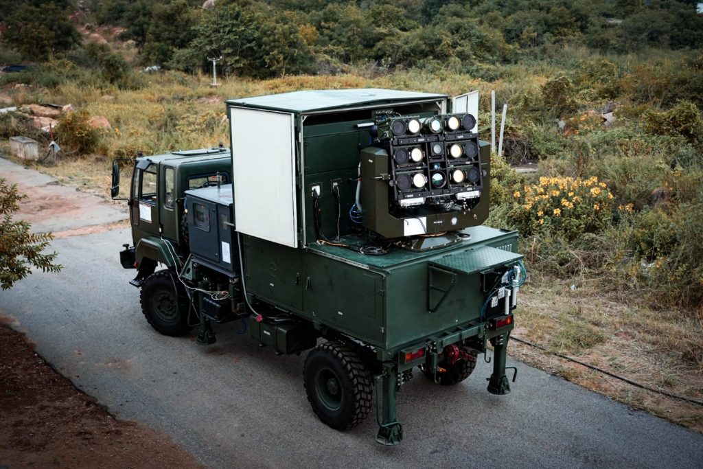 India’s latest DEW Weapon – a laser cannon is tested