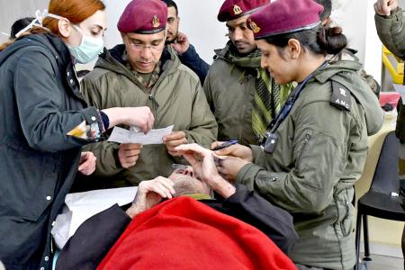 Big relief for veterans of Army Medical Corps