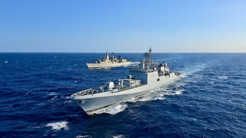 Indian and Hellenic Navy concludes maritime exercise in the Mediterranean Sea