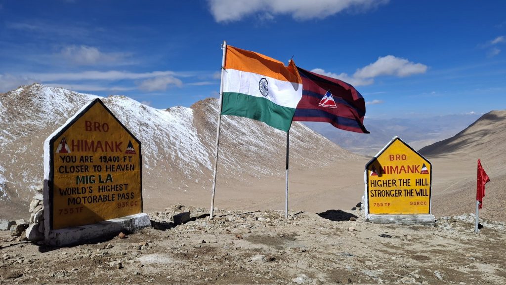 BRO creates history – opens world’s highest motorable pass at 19,400 ft