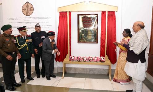 A brand new Param Vir Gallery comes-up in Rashtrapati Bhavan