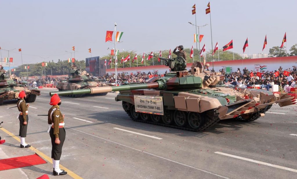 This year, Army Day parade was at Jaipur