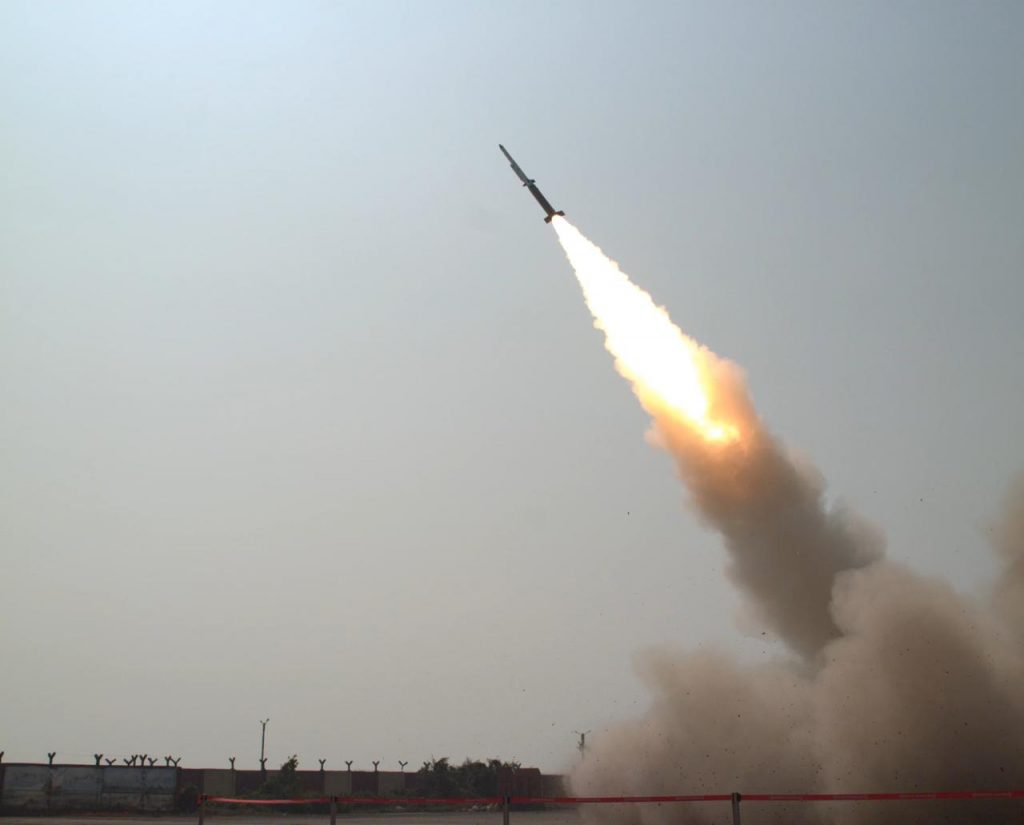 DRDO conducts Solid Fuel Ducted Ramjet missile