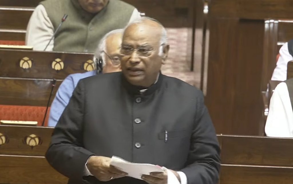Congress president Kharge fires salvo against Treasury Benches