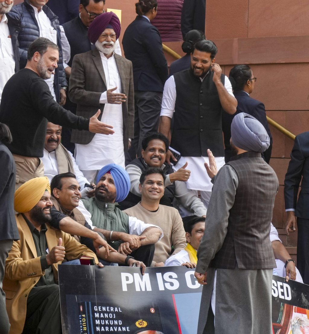 BJP is angry over Rahul’s alleged anti-Sikh politics