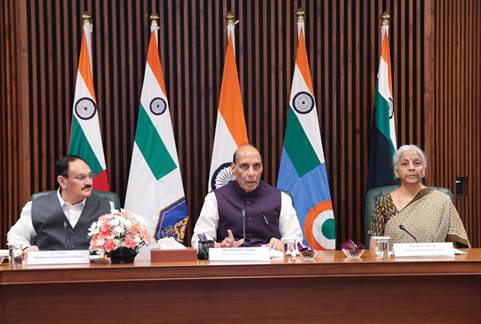 Rajnath holds meeting on West Asia with key cabinet ministers