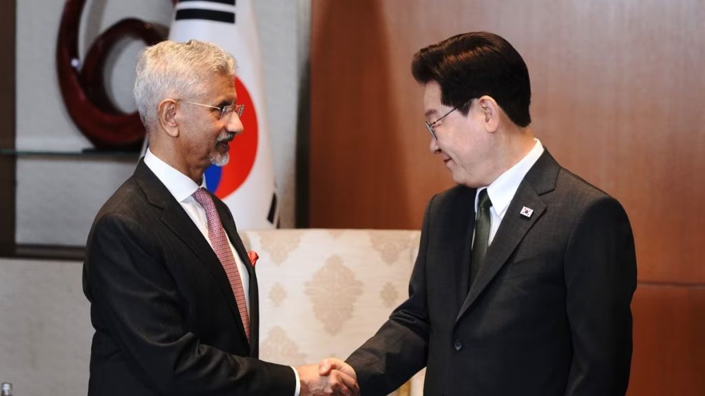 South Korean President has landed in New Delhi on a State Visit