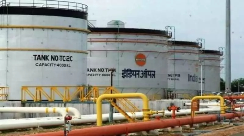 India has 60 days of crude oil reserve