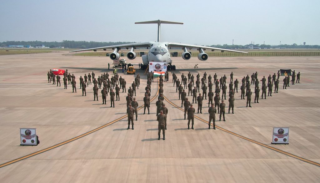 India-Cambodia military exercise CINBAX-II
