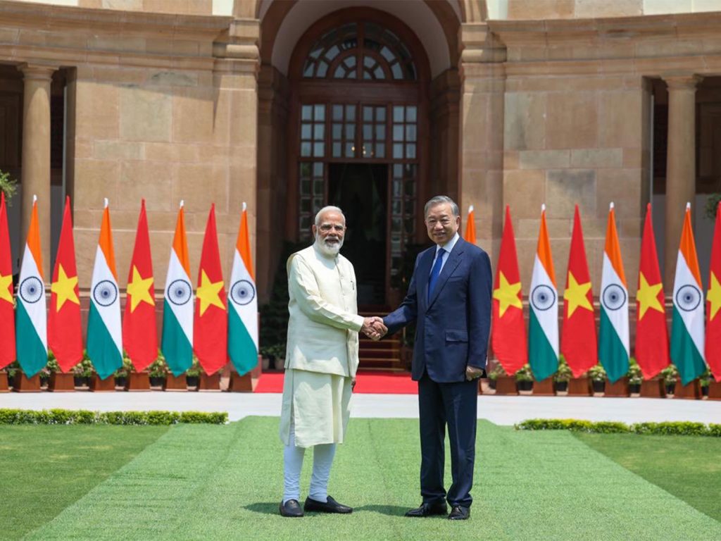 Vietnam President is in India on a State Visit