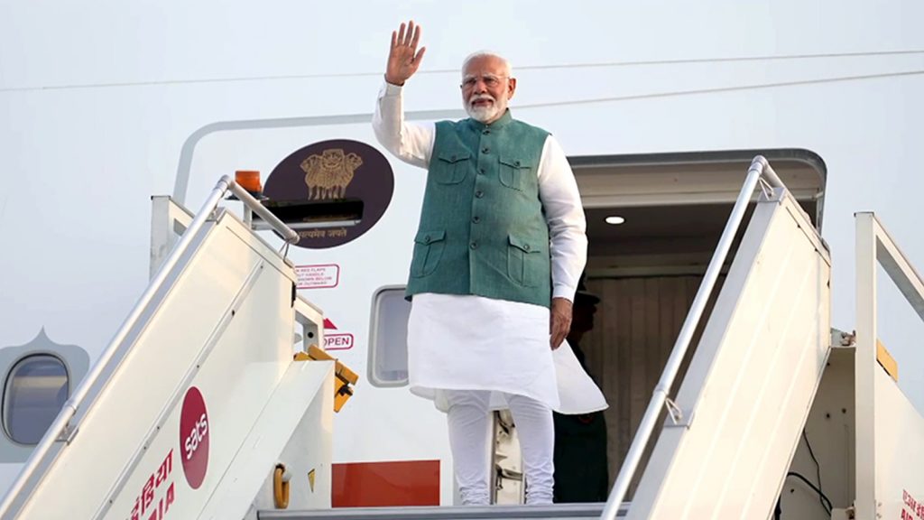 Modi is embarking on five nation visit to Gulf and Europe